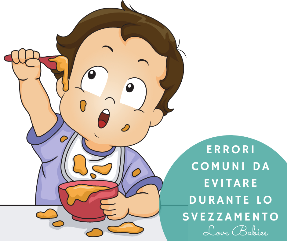 5 errori comuni da evitare durante lo svezzamento