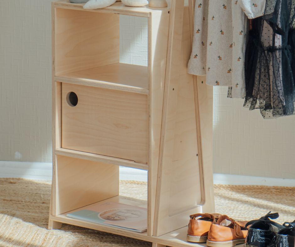 Geliebte Montessori-Garderobe