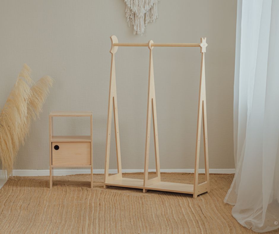 Geliebte Montessori-Garderobe